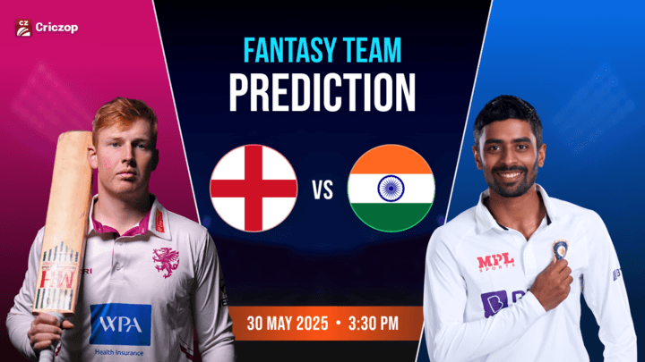 England Lions vs India A Dream11 Fantasy Team