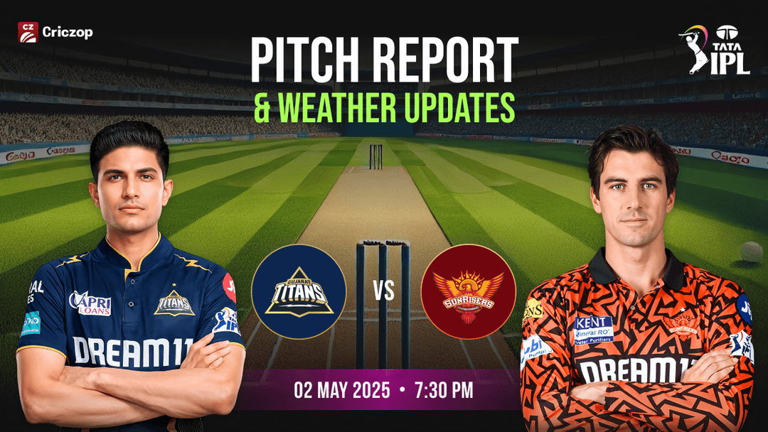 GT vs SRH Pitch Report