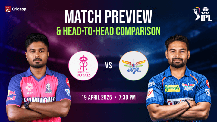 RR vs LSG IPL 2025 Match 36 Preview 