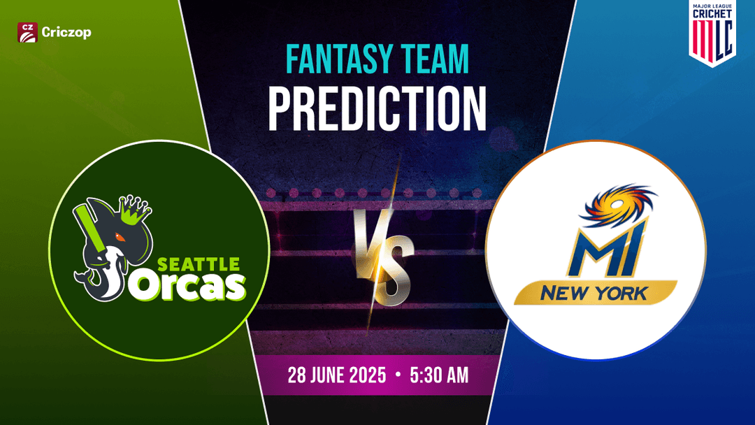 SO vs MI NY MLC 2025 Fantasy Prediction 